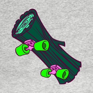 Log Skateboard T-Shirt